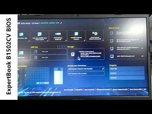 Asus ExpertBook B1502CV - How to Enter BIOS and Boot Menu Options