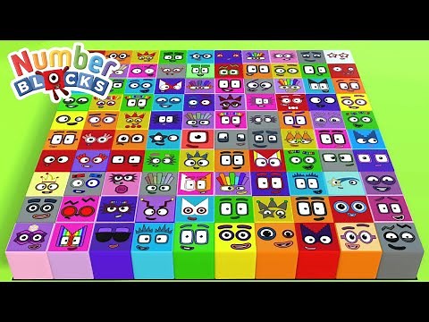 Counting Numberblocks on an Box Level 1 | Learning Numbers 1 to 100 for Kids