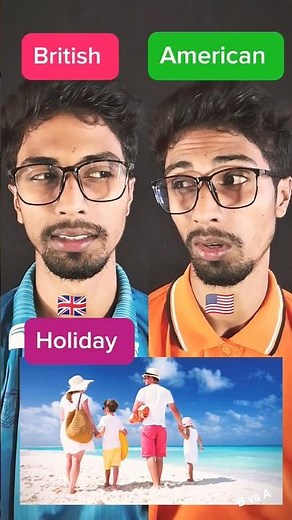 British English vs American English 🇬🇧🇺🇲 #englishtips
