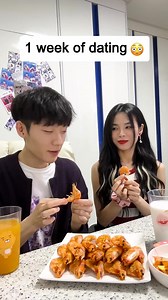 How couples start eating shrimp😱🦞 | cure0721