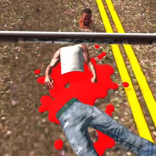 😱 3 Hulks Cut Franklin in 3 Pieces! 🩸 Magic Machine Revival – Indian Bikes Driving 3D #shorts #gta