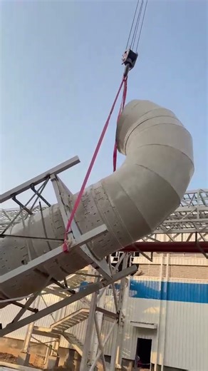 Stack Erection #Lescatech #structuralengineering #stack