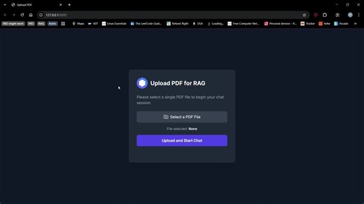 Built a Multimodal RAG PDF Chatbot with Ollama and FastAPI | Paritosh . posted on the topic | LinkedIn