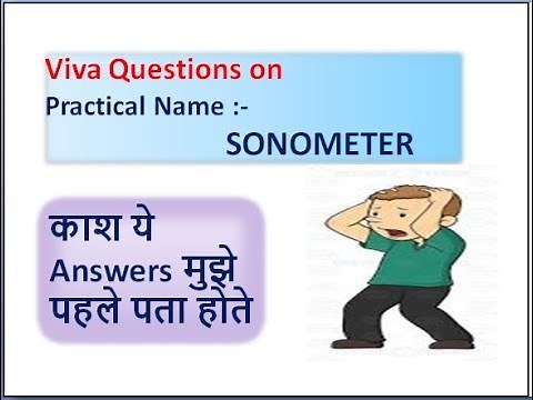 Viva questions on sonometer - Physics Practical