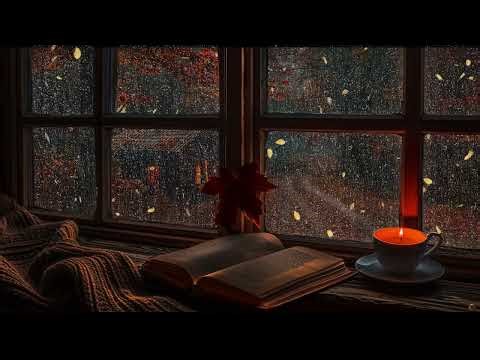 Autumn Rain Sounds for Deep Sleep | Relaxing Rain Ambience to Relieve Stress & Anxiety