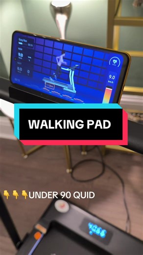 STOP SCROLLING 👀 If you’ve been wanting to walk more, get fit, or stay active while working… THIS is your sign. This Walking Pad Treadmill is about to become your new daily habit. ✨ Adjustable handrail (stand walk jog — your choice) ✨ Up to 10 km/h so you can actually break a sweat ✨ Built-in step calorie tracker to watch the progress happen ✨ Compact folds away when you’re done — no bulky gym equipment taking over your space Perfect for your home office, small apartment, dorm room, literally a