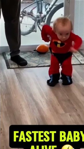 Fastest Baby Alive! (Real Life Dash from The Incredibles)