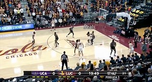 6.6K views · 27 reactions | Use This Play To Start The Game With An Easy Bucket A popular concept for a basketball play is an "exit screen." It is especially popular when combined with a ball screen. In this case, watch how Loyola Chicago uses this action within their opening set to get a great seal opportunity for their post player right in front of the rim for an easy bucket to open the game. | Breakthrough Basketball | Facebook