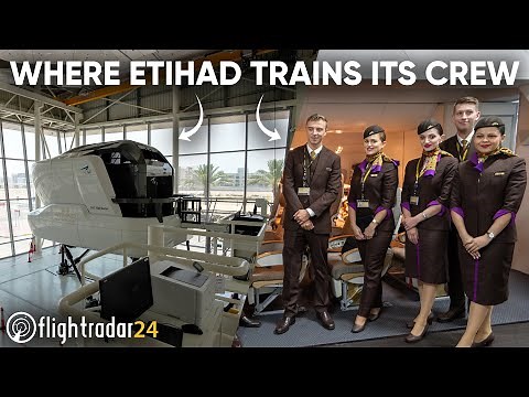 Behind the scenes: Etihad Pilot & Cabin Crew Training!