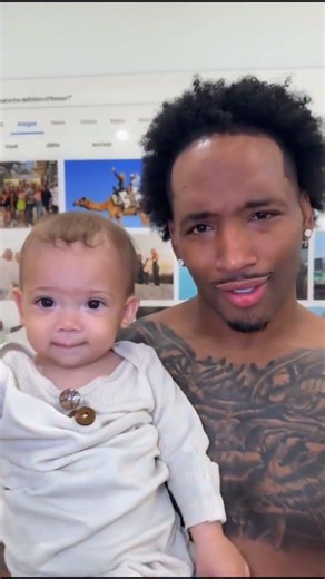 Does Scottie rose look like daddy yet!? 👀👀👀👩🏼‍❤️‍👨🏾🌹