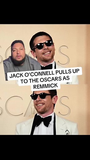 JACK O’CONNELL PULLS UP TO THE OSCARS AS REMMICK #Sinners #SinnersMovie #Oscars #horrortok #fyp