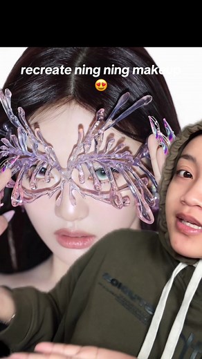 Recreate Makeup ala Ning Ning yang Cantik