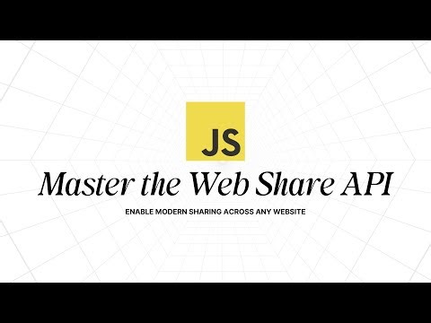Build Native Share in Your Website with Web Share API (Modern JS)