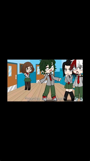 Cringy couple 😬 (NOT A SHIP) #gacha #gachaclub #gachalife #mha #fyp #funny