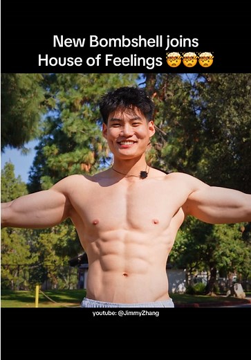 Before the physical strength games begin, let’s introduce… David #houseoffeelings #jimmyzhang #datingshow #bombshell