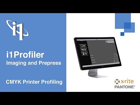 i1Profiler for Imaging and Prepress CMYK Printer Profiling