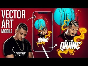 Now You can also create it || vector art mobile tutorial