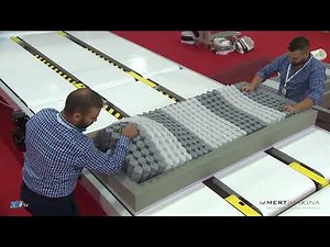 M-2500 Automatic HotMelt Glue Line | Mattress Making Machine