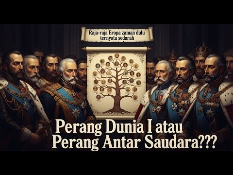 PERANG DUNIA 1 ATAU PERANG KELUARGA | RAJA-RAJA EROPA ZAMAN DULU TERNYATA SEDARAH