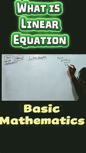 Linear Equation Easily | Business Mathematics B.Com Part 1 | Complete Explanation with Examples