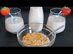 Strawberry Almond Milk Recipe | Nut Milk Recipe | Amazin Kitchen