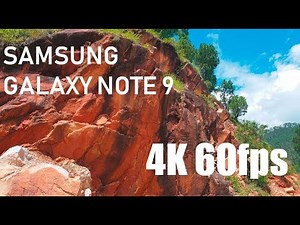 Samsung Galaxy Note 9 cinematic 4k 60fps video || NATURE 4K