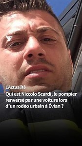 41K views · 1.1K reactions | Le conducteur ayant percuté un pompier volontaire qui tentait de mettre fin à un rodéo urbain à Évian-les-Bains (Haute-Savoie) a été mis en examen ce lundi pour tentative de meurtre. Les jours de Niccolo Scardi ne sont plus en danger. | Le Figaro | Facebook