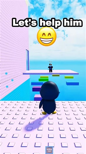 GUGUGAGA Penguin and Bacon Friendship Story 🥺🐧 #roblox #rblx #robloxshorts #brainrot