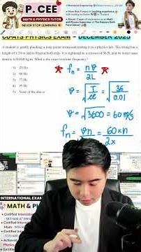 CU-ATS_Physics Exam - December 2025 (Question 16) #cuats #tbat #physics #cuatsphysics #tbatphysics