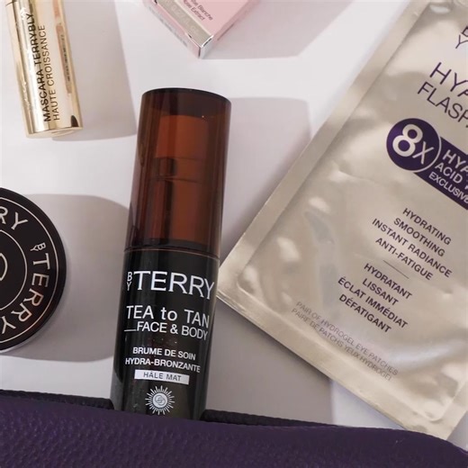 The Ultimate Icons Collection Discover our All-Time Icons Set, a curated collection of six BY TERRY essentials housed in a luxurious purple pouch – perfect for those wanting to experience our most coveted formulas for the first time. What’s inside: Brightening CC Serum - Sunny Flash Tea to Tan Face & Body Hyaluronic Hydra-Powder Ombre Blackstar - Bronze Moon Mascara Terrybly Hyaluronic Flash Eye Patches (x1) | By Terry