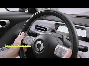 smart #1 & #3 - Tutorial Operating the windscreen wipers