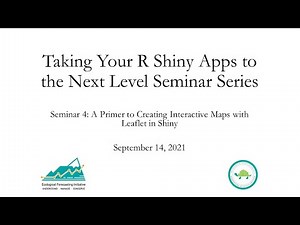 A Primer to Creating Interactive Maps with Leaflet in Shiny