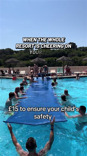 Pool safety is paramount on Holiday! Our eldest isn’t aloud near any water without one of the adults and his swim vest making pool time so fun and safe 🏊‍♂️ #swimming #swimsuit #swimvest #fyp #swimsafety