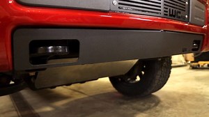Removing the OEM plastic lower bumper valance on the 2015-2019 Chevrolet Silverado 2500 / 3500 HD trucks is a proven method for improving ground clearance and fitting more aggressive wheel and tire combinations, but leaves an unattractive, gaping void in the lower middle section of the bumper. To solve this issue on customer trucks getting suspension lifts at our shop, we've developed two Lower Valance Filler Panel options for trucks with and without tow hooks. These heavy gauge aluminum panels 