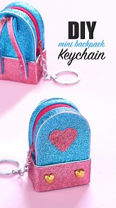 1.3M views · 25K reactions | ✨ Learn how to make this miniature backpack keychain #diykeychain #minibackpack #CraftyVibes #diy #miniatures #craftideas #crafts #GiftIdeas #gifts #handmade #tutorialsvideos | D.I.Yay | Facebook