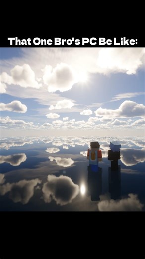 That one bro's PC 😂 #minecraft #minecraftmemes #minecraftmemes #minecraftshorts #minecraftpe