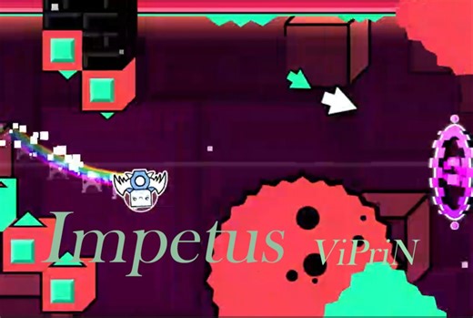 【几何冲刺】(2.0)比较硬核的一集："Impetus" by ViPriN(Hard Demon)