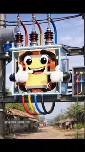 ⚡Transformer 11kV ko 230V kaise banata hai? ⚡11,000 Volt se ghar tak safe bijli kaise aati hai? ⚡