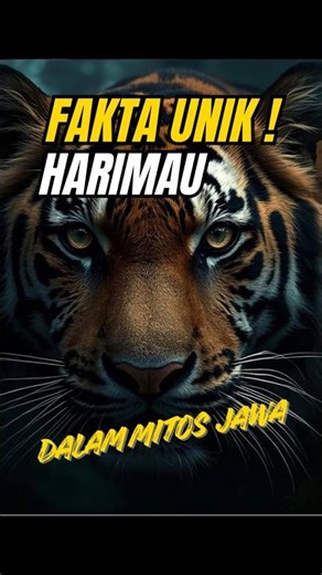 Unique Facts About Tigers in Javanese Myths