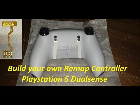 PS5 Dualsense EZ Remap PCB + PADDLES DIY GAMER TUTORIAL BUILD UR OWN Scuf style Controller