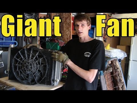 V8 Swap - Custom Fan Shroud and Taurus Fan Install!