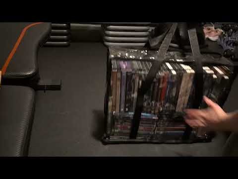 PUTNATRUE DVD/Blu Ray Storage Bags Review #dvdstorage