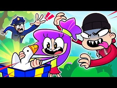 Free Toys?! It's a Trap! 😱 Best Safety Cartoon Compilation by Viv and Denny!