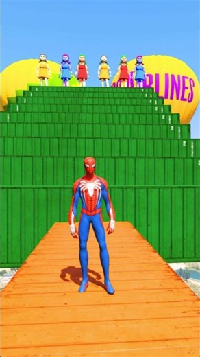 GTA 5 Ragdoll Spiderman Jumping Into Pool (Euphoria Physics/Ragdolls) #13 #gta5