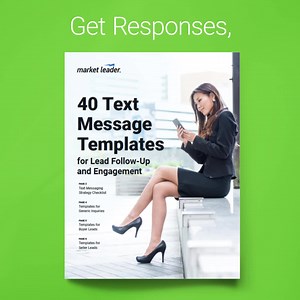 225K views | Send text messages that actually get responses from real estate leads—and converts them into clients! Download this FREE resource to get 40 buyer & seller text message templates plus a strategy checklist for using them effectively. | Market Leader | Facebook