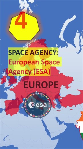 Top 5 Space Agencies in the World 🌍🚀🔥 HASHTAGS:#space #nasa #isro #cnsA #esa #roscosmos #spacefacts
