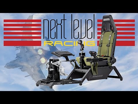 Real Pilot - First Person Test / Review | Next Level Racing - Boeing Military Edition Sim Cockpit