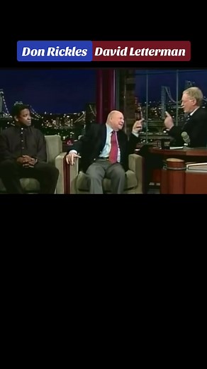 Don Rickles Funny Moments with David Letterman and Denzel Washington