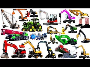 TOP Excavator & Heavy Equipment Working | Backhoe, Auger, Demolition, Digger, Hammer, Grapple