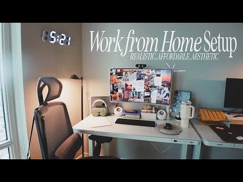 Work From Home Desk Tour: Cost-conscious 1 monitor setup for my 9-5 corporate job & content creation
